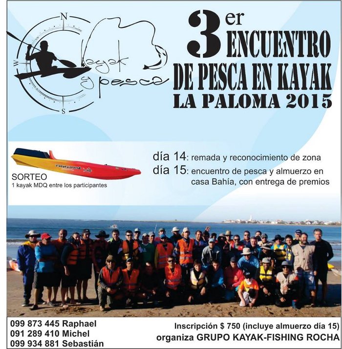 kayak rocha campeonato 2015