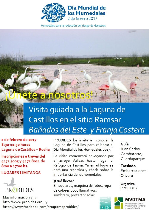 Visita guiada a la Laguna de Castillos y su entorno a cargo de ... - NoticiasRocha (blog)