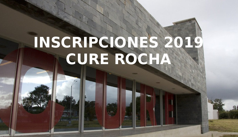 inscripciones CURE Rocha 2019